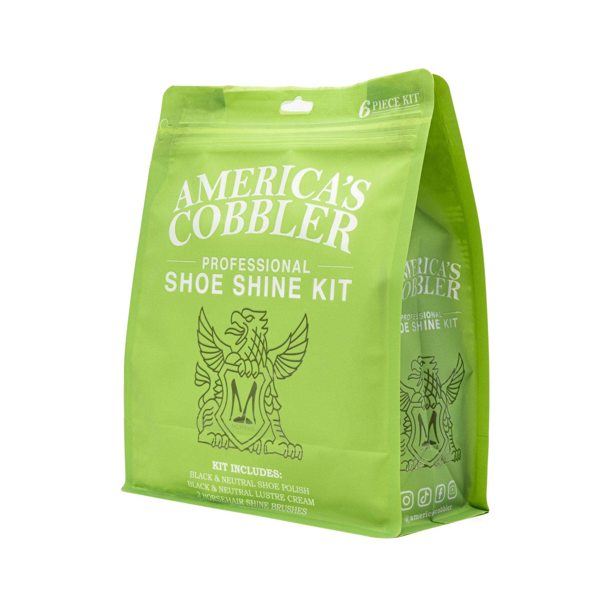 America's Cobbler Professional Shoe Shine Kit